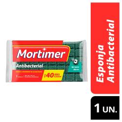 Esponja Cuadriculada Mortimer Antibacterial x 1 un.
