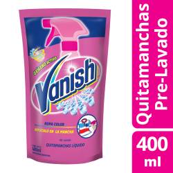 Prelavado Vanish Poder 02 Oxigeno Activo Doy Pack x 400 cc.