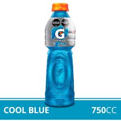 Isotónica Gatorade Cool Blue Botella 750cc x1