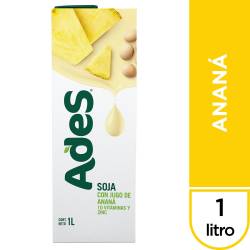 Bebida de Soja Ades Ananá Multi10 x 1 Lt.