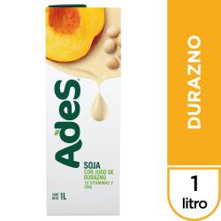 Bebida de Soja Ades Durazno Multi10 x 1 Lt.