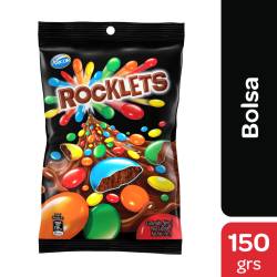 Lentejas de Chocolate con Leche Rocklets x 150 g.