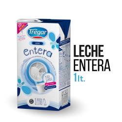Leche L.V. Entera Tregar x 1 Lt.