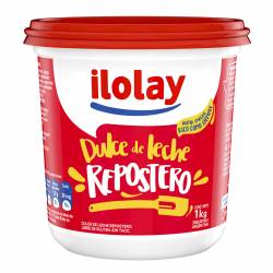 Dulce de Leche Repostero Ilolay x 1 Kg.