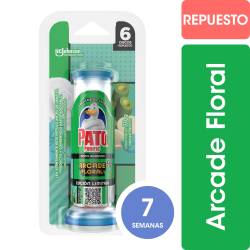 Discos Adhesivos para Inodoro Pato Encanto Floral Repuesto 38g