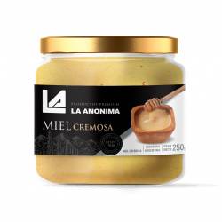 Miel de Abejas La Anónima Cremosa x 250 g.