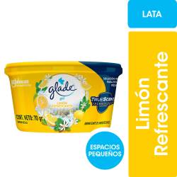 Aromatizante de Ambientes Glade Mini Gel Hogar Limón Refrescante 70g