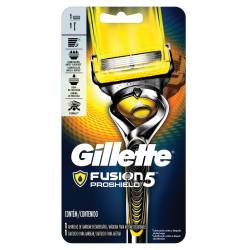 Máquina Afeitar Gillette Fusión Proshield +1 Cartucho x 1 un.