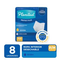 Ropa Interior con Protección Plenitud Active Plus Unisex M x 8 un.