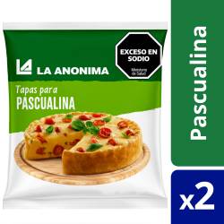 Tapas Pascualina La Anónima Light x 2 un. 400 g.