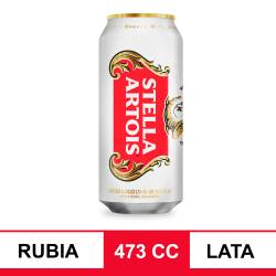 Cerveza Stella Artois  Lata 473cc x1