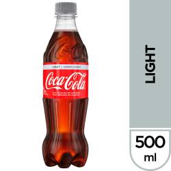 Gaseosa Cola Coca-Cola Light Pet x 500 cc.