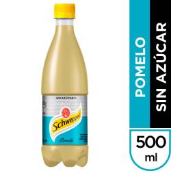 Gaseosa Schweppes Pomelo Zero Pet x 500 cc.