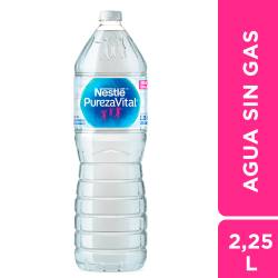 Agua Nestlé Pureza Vital sin gas Botella 2,25Lt. x1