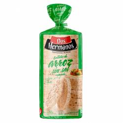 Galletas de Arroz sin Sal Dos Hermanos x 100 g.