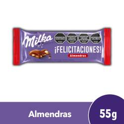 Chocolate Milka con Almendras  55g