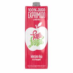 Jugo de Manzana Roja Pura Frutta 100% Exprimido x 1 Lt.