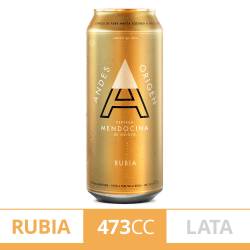 Cerveza Andes Origen Rubia Lata 473cc x1