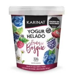 Yogur Helado Karinat Frutos de Bosque x 320 g.