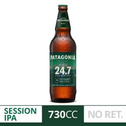 Cerveza Patagonia 24.7 Botella No Retornable 730cc x1