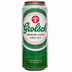 Cerveza Grolsch Lata x 473 cc.