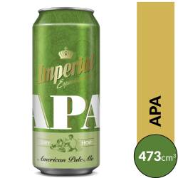 Cerveza Apa Imperial Lata x 473 cc.