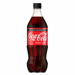 Gaseosa sin Azúcar Coca-Cola Pet x 1 Lt.