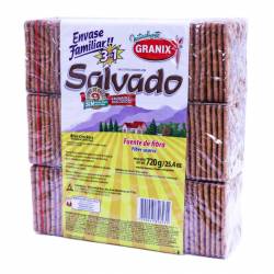 Galletitas Salvado Granix x 3 un. 720 g.