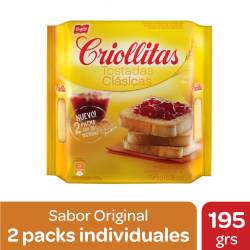 Tostadas Clásicas Criollitas x 195 g.