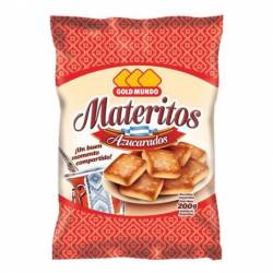 Bizcochitos Azucarados Materitos Gold Mundo x 200 g.