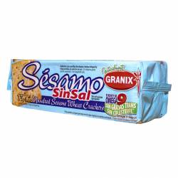 Galletitas sin Sal Granix Sésamo x 175 g.