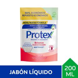 Jabón líquido Protex Balance 200 ml.