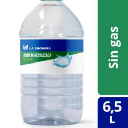 Agua sin Gas Baja en Sodio La Anónima x 6,5 Lt.