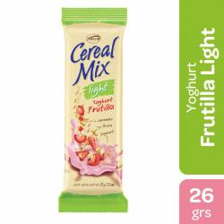 Cereal en barra light Yogur Frutilla Cereal Mix x 26 g.