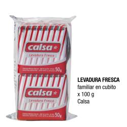 Levadura Fresca Calsa x 2 un. 100 g.