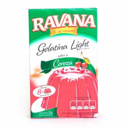Gelatina en Polvo Cereza Light Ravana x 25 g.