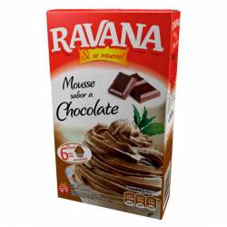 Polvo para Preparar Mousse Ravana Chocolate x 100 g.