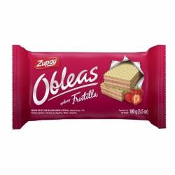 Obleas Dulces Zupay Frutilla x 100 g.