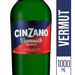 Vermouth Bianco Cinzano x 1 Lt.