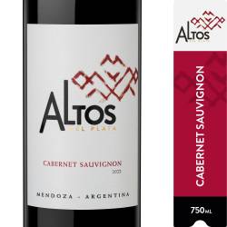 Vino Tinto Cabernet Sauvignon Altos Del Plata x 750 cc.