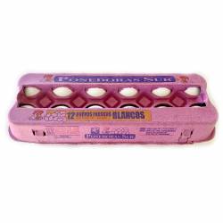 Huevo Blanco Grande Ponedoras Sur x 12 un.