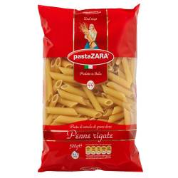 Fideos Penne Rigatti Zara x 500 g.