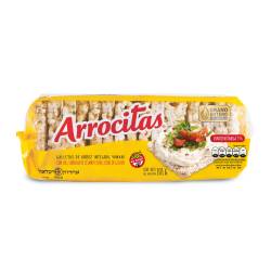 Galletas de Arroz Int.c/Sal Ses.Lin Arrocitas x 101 g.