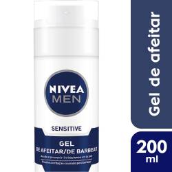 Gel de Afeitar Sensitive Nivea Men x 200 cc.