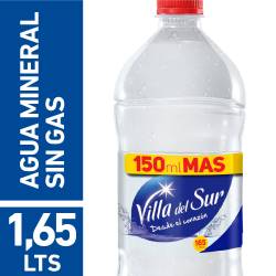 Agua Mineral s/Gas Villa del Sur x 1,65 Lt.