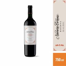 Vino Tinto Malbec Reserva Navarro Correas x 750 cc.
