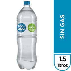 Agua Mineral s/Gas Bonaqua x 1,5 Lt.