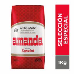 Yerba Mate c/Palo Seleccionada Especial Amanda x 1 Kg.