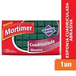 Fibra Esponja Abrasiva Mortimer x 1 un.