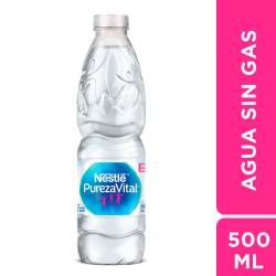 Agua Nestlé Pureza Vital sin gas Botella 500cc x1